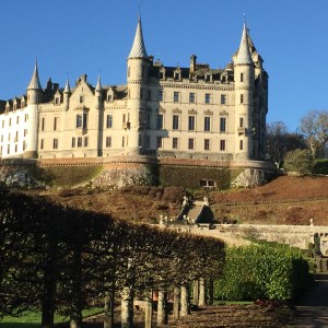 a castle on top of a building